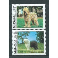 Monaco - Correo 1982 Yvert 1329/30 ** Mnh   Exposición canina