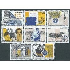 Monaco - Correo 1995  Yvert 2009A/H ** Mnh   50 Aniversario de la ONU