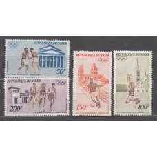 Niger - Aereo Yvert 187/90 ** Mnh  Olimpiadas de Munich