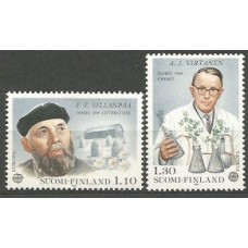 Finlandia - Correo 1980 Yvert 831/2 ** Mnh Personajes