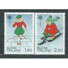 Finlandia - Correo 1989 Yvert 1042/3 ** Mnh Europa