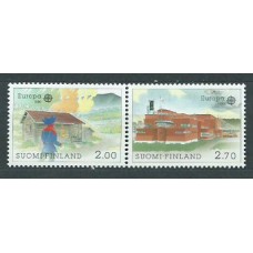 Finlandia - Correo 1990 Yvert 1074/5 ** Mnh Europa