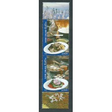 Finlandia Correo 2005 Yvert 1715/6 ** Mnh Gastronomía