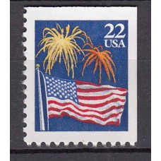 Estados Unidos - Correo 1987 Yvert 1708a ** Mnh Bandera