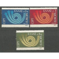 Grecia - Correo 1973 Yvert 1125/7 ** Mnh Europa