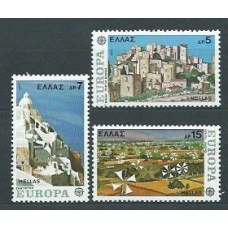 Grecia - Correo 1977 Yvert 1242/4 ** Mnh Europa paisajes