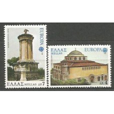 Grecia - Correo 1978 Yvert 1286/7 ** Mnh Europa monumentos