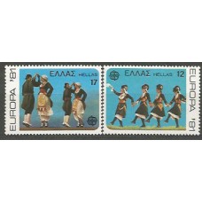 Grecia - Correo 1981 Yvert 1423/4 ** Mnh Europa