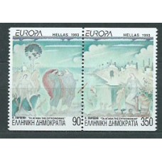 Grecia - Correo 1993 Yvert 1819/20 ** Mnh Europa