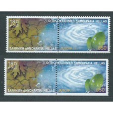 Grecia - Correo 2001 Yvert 2054/5+2056/7 ** Mnh Europa