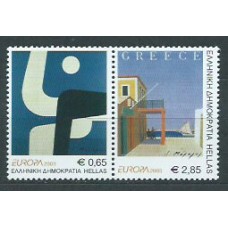 Grecia - Correo 2003 Yvert 2133/4 ** Mnh Europa