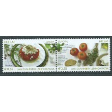 Grecia - Correo 2005 Yvert 2268/9 ** Mnh Europa gastronomía