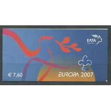 Grecia - Correo 2007 Yvert 2390 Carnet ** Mnh Europa scoutismo