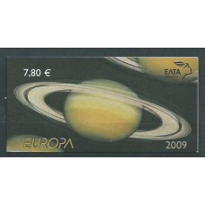 Grecia - Correo 2009 Yvert 2480 Carnet ** Mnh Europa astro