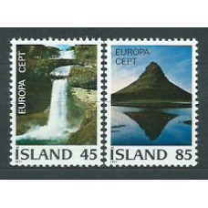 Islandia - Correo 1977 Yvert 475/6 ** Mnh Europa