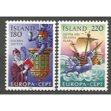 Islandia - Correo 1981 Yvert 518/9 ** Mnh Europa