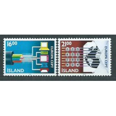 Islandia - Correo 1988 Yvert 635/6 ** Mnh