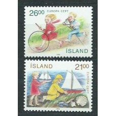 Islandia - Correo 1989 Yvert 654/5 ** Mnh Europa