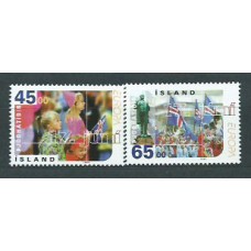 Islandia - Correo 1998 Yvert 839/40 ** Mnh Europa