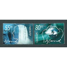 Islandia - Correo 2001 Yvert 914/5 ** Mnh Europa