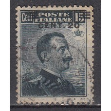 Italia - Correo 1916 Yvert 102 usado Personaje