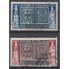 Italia - Correo 1952 Yvert 627/8 usado