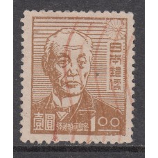 Japon - Correo 1947 Yvert 376 usado  Baron Meijima