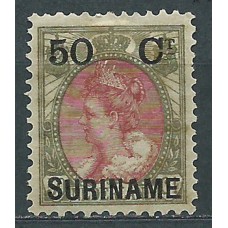 Surinam - Correo 1899 Yvert 34 * Mh