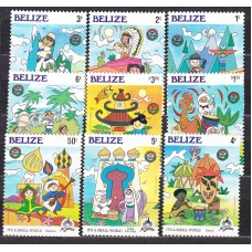 Belize - Correo Yvert 743/6 ** Mnh Navidad Walt Disney