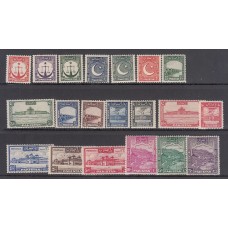 Pakistan - Correo Yvert 24/43 * Mh