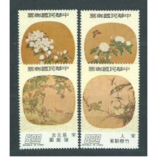 Formosa - Correo 1975 Yvert 1027/30 ** Mnh  Pinturas