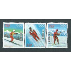 Formosa - Correo 1976 Yvert 1051/3 ** Mnh  Olimpiadas de Insbruck