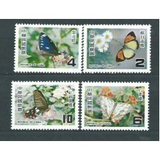 Formosa - Correo 1978 Yvert 1187/90 ** Mnh  Fauna mariposas