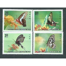 Formosa - Correo 1989 Yvert 1803/6 ** Mnh  Fauna mariposas