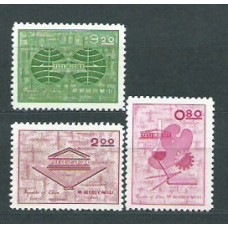 Formosa - Correo 1962 Yvert 416/8 (*) Mng  UNESCO