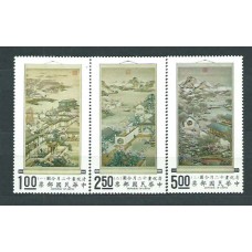 Formosa - Correo 1971 Yvert 735/7 * Mh  Pinturas