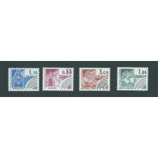 Francia - Preobliterados Yvert 170/3 ** Mnh Monumentos históricos