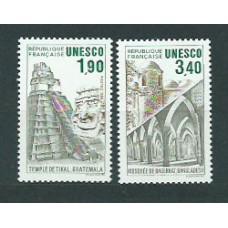 Francia - Servicio Yvert 91/2 ** Mnh  UNESCO