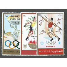 Arabia Sud Este (Fujeira) - Michel Correo 882/A882/B882 ** Mnh Olimpiadas de Munich