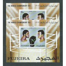 Arabia Sud Este (Fujeira) nº Michel Hojas 57A/B ** Mnh