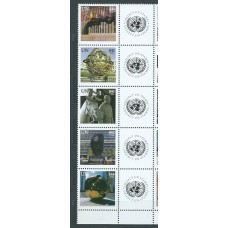 Naciones Unidas - Nueva York Correo 2006 Yvert 1004a/8a ** Mnh