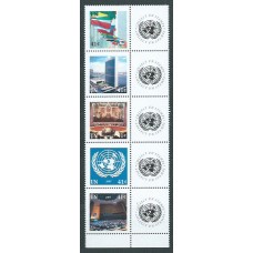 Naciones Unidas - Nueva York Correo 2007 Yvert 1048/52 ** Mnh