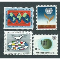 Naciones Unidas - Nueva York Correo 1964 Yvert 121/4 ** Mnh