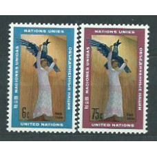 Naciones Unidas - Nueva York Correo 1968 Yvert 177/8 ** Mnh Arte