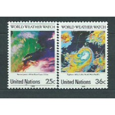 Naciones Unidas - Nueva York Correo 1989 Yvert 543/544 ** Mnh