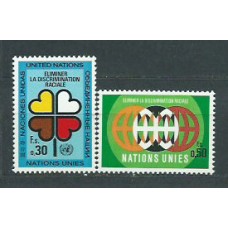 Naciones Unidas - Ginebra Correo 1971 Yvert 19/20 ** Mnh