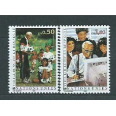 Naciones Unidas - Ginebra Correo 1993 Yvert 241/2 ** Mnh