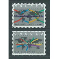 Naciones Unidas - Ginebra Correo 1994 Yvert 279/80 ** Mnh