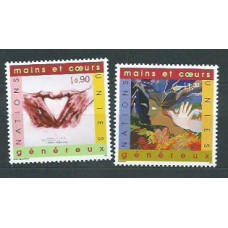 Naciones Unidas - Ginebra Correo 2001 Yvert 428/9 ** Mnh