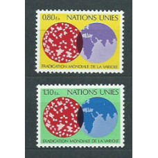 Naciones Unidas - Ginebra Correo 1978 Yvert 73/4 ** Mnh